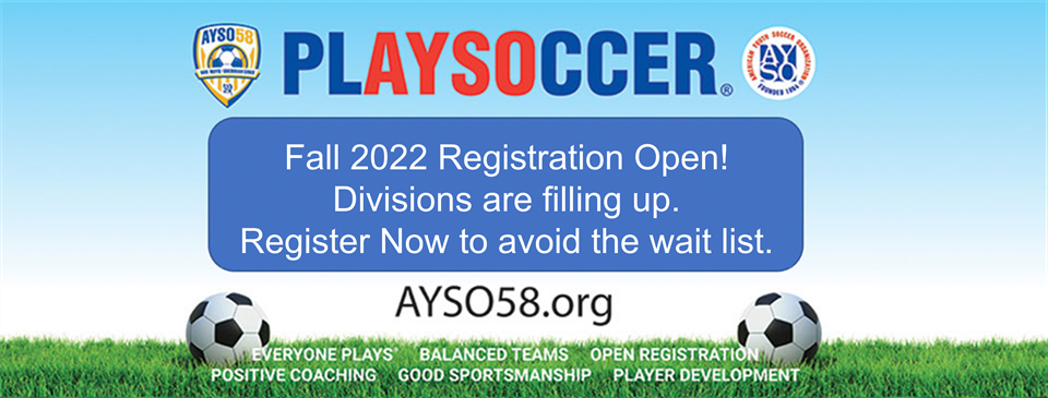 Fall 2022 Registration is now open!