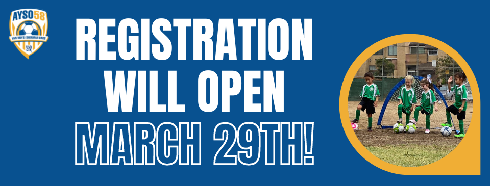 Fall 2023 Registration open March 29th